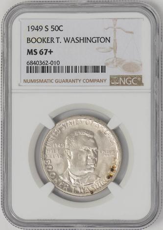 Booker T Washington 50c 1949-S