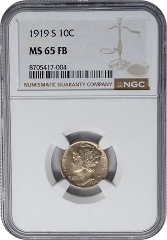1919-S Mercury 10c