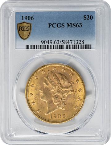 1906 $20 Liberty