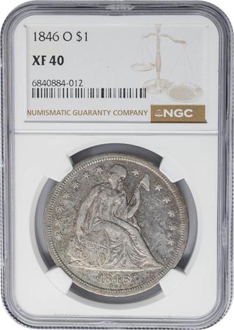 1846-O Seated Liberty $