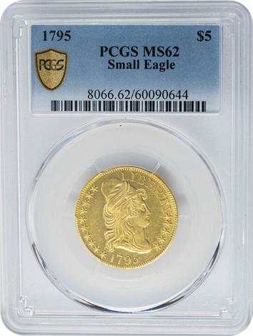 1795 $5 Capped Bust - Small Eagle