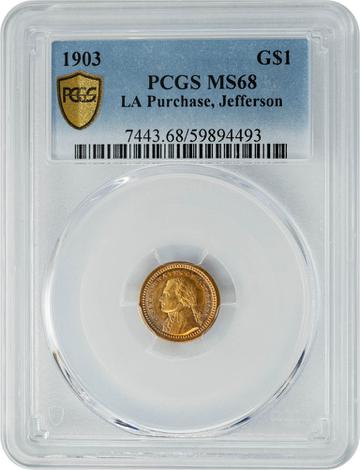 1903 G$ Jefferson LA Purchase