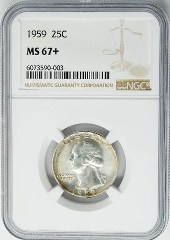 1959 Washington 25c