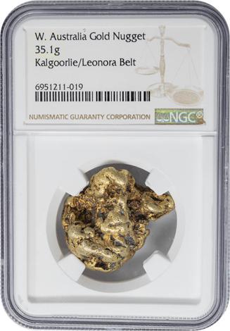 W. Australia Gold Nugget - Kalgoorlie/Leonora Belt