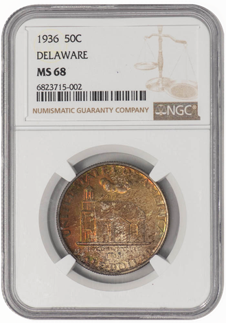 Delaware 50c 1936