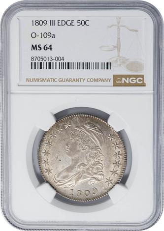 1809 Capped Bust 50c