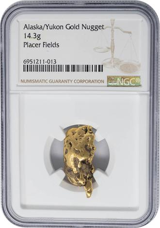 Alaska/Yukon Gold Nugget - Placer Fields
