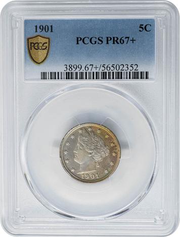 1901 Liberty 5c