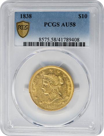 1839 $10 Liberty