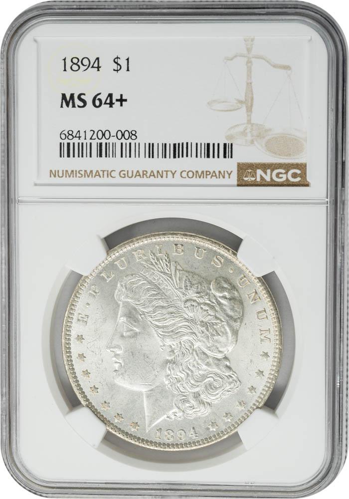1894 $1 MS64+ NGC