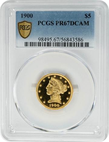 1998 $1 Silver Eagle MS67 PCGS