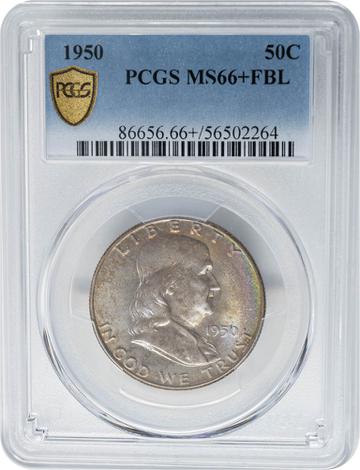1950 Franklin 50c